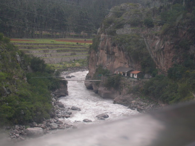 Train journey back to Cusco