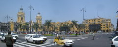The main square, Lima